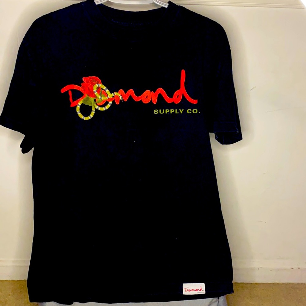 Black Men’s Diamond Supply Company Shirt